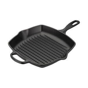 Grillpfanne 26x26 cm Guss Signature schwarz Le Creuset