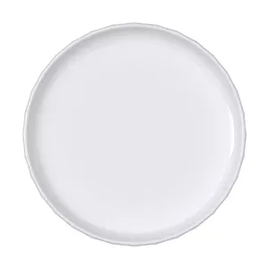 Teller flach rund 20cm Edge weiß Bauscher