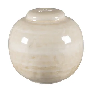 Salzstreuer H. 6cm Rakstone Krush beige RAK