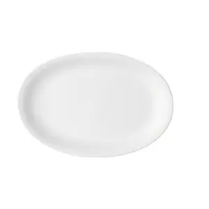 Platte oval 29cm coup           5392/29 Bonn weiss Bauscher