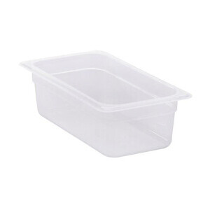 Frischhaltebox GN1/3 h=100 mm 32,5 x 17,6 x  10 Cookmax black