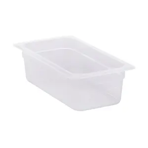 Frischhaltebox GN1/3 h=100 mm 32,5 x 17,6 x  10 Cookmax black