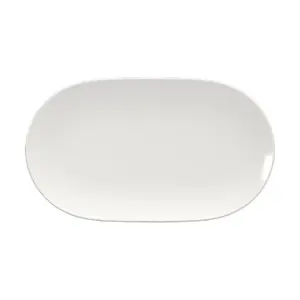 Platte oval coup 23 cm Scope weiss Bauscher