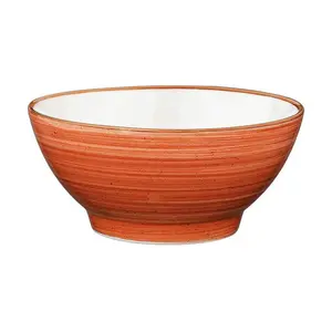 Suppennapf 14cm 45cl Terracotta Rita Bonna Premium Porcelain