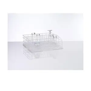 Gläserkorb aus Drahtgitter Größe M, 4 Reihen, 500x430x166 mm Winterhalter