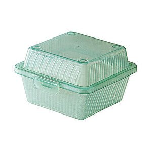 Behälter für Burger 12 x 13 x 8 cm Eco-Takeouts grün Contacto