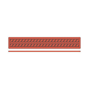 Reliefmatte 60x8cm Wellen Contacto