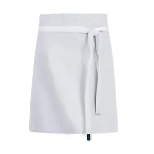 Vorbinder 90x45cm weiss 65%PES 35%CO Greiff since 1902