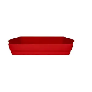Terrine rechteckig 32x22x6cm Fusion Chefs Fusion rot RAK