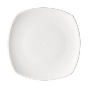 Etagerenteller flach 27cm coup viereck Options weiss Bauscher