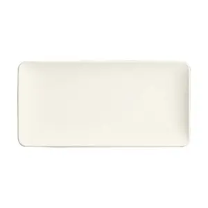 Platte rechteckig 18x9cm coup Purity weiss Bauscher