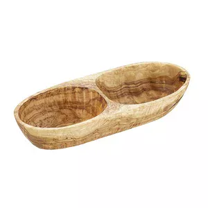 Schale 26,5x11cm H.5cm Olive Assheuer & Pott