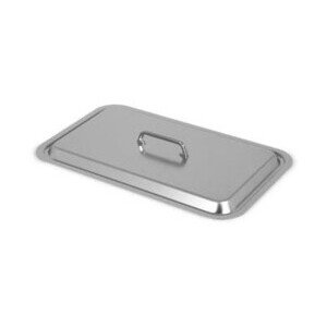 Kochdeckel GN 1/3 aus Edelstahl mit festmontiertem Griff Rieber