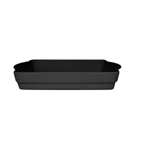Terrine rechteckig 32x22x6cm Fusion Chefs Fusion schwarz RAK