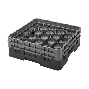 Gläserkorb 20 Fächer Glas max. Ø 9,84 cm Cookmax black