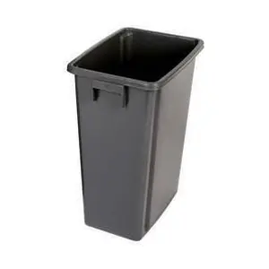 Wertstoffsammler 60 Ltr. grau rechteckig Cookmax black