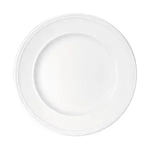 Teller 26 cm fl. steile Fahne Come4Table weiss Bauscher