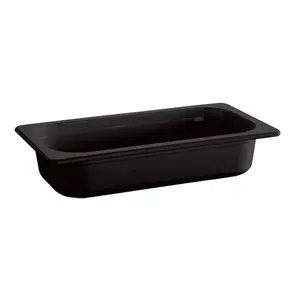 GN 1/3 Behälter FRIENDLY 32,5 x 17,6cm, Tiefe: 100mm 2,7l schwarz Assheuer & Pott
