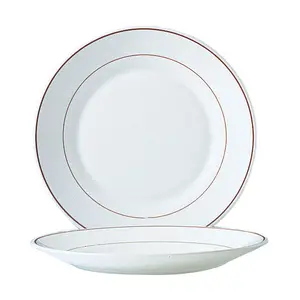 Teller flach 23,5cm Restaurant Bordeaux 