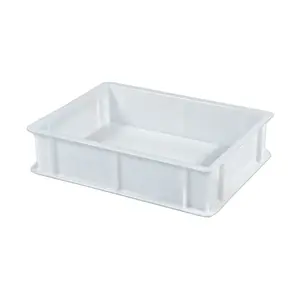 Transportbox PE weiss stapelbar Maße:400x300x100mm Cookmax black