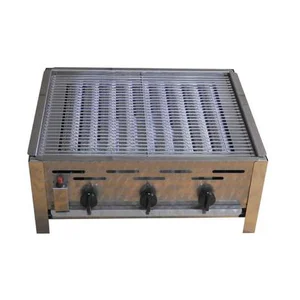 Profi-Gasgrill 3 flammig mit Rost Cookmax black