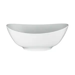 Schüssel oval 21cm 5239 Meran weiß uni 7 Fehlware Seltmann