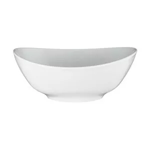 Schüssel oval 21cm 5239 Meran weiß uni 7 Fehlware Seltmann