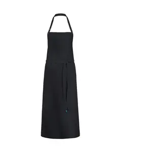 Latzschürze 72x100cm schwarz 65%PES 35%CO Greiff since 1902