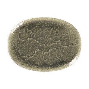 Platte coup 32x24cm oval Rakstone Krush grey RAK