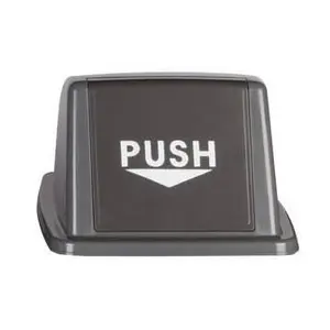 Deckel mit"PUSH" Klappe grau zu Wertstoffsammler 861083 / 861084 Cookmax black