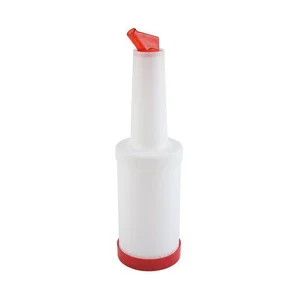 Dosier-/Vorratsflasche orange 9 cm, H: 33 cm, 1 Liter Assheuer & Pott