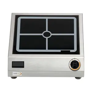 Induktions-Kochfeld 8,5 kW 440 x 495 x 130 mm Cookmax black