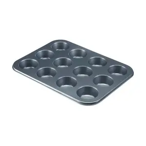 Backform für 12 Muffins 35x26,5x3cm antihaft 