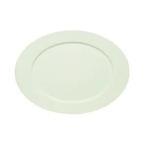 Platte oval Fahne 38 cm Purity weiss Bauscher