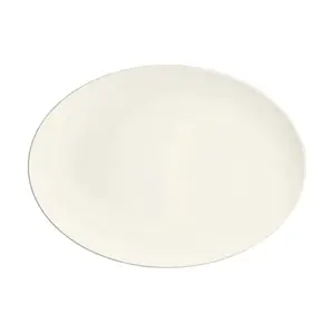 Platte oval coup 12 cm Purity weiss Bauscher