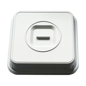 Euro Cloche PBT 21x21cm grau 