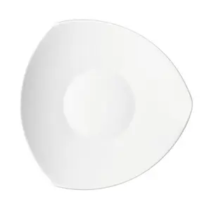Teller tief 29cm coup dreieckig 7153/30 Options weiss Bauscher