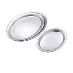 Serviertablett oval 18/10 23 X 17,5 X 1,1 cm Contacto