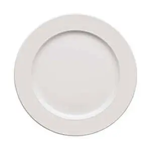 Teller flach Fahne Ø 19 cm Rotondo weiss 