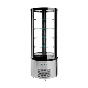 Kuchenvitrine, 400 l 695 x 695 x 1750 230 V / 0,48 kW Cookmax orange