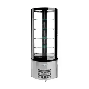 Kuchenvitrine, 400 l 695 x 695 x 1750 230 V / 0,48 kW Cookmax orange