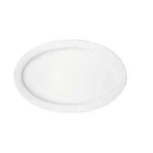 Platte oval 29cm Fahne          9061/29 Dimension weiss Bauscher