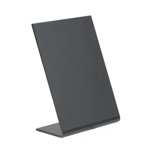 Aufsteller A7 schwarz Acryl 5er Pack 