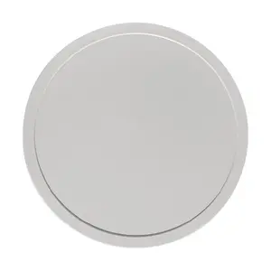 Deckel grau htp flach Ø203 Kunststoff-Deckel Bauscher