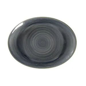 Platte oval 36x27cm Rakstone Spot jade RAK
