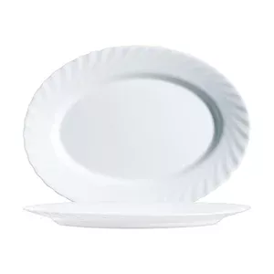 Platte oval 29cm Trianon uni Arcoroc Opal 