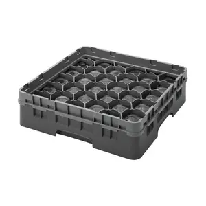 Gläserkorb 30 Fächer 500 x 500 x 267 mm Cookmax black