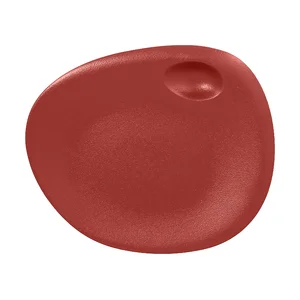Teller 31x26,5cm coup Fusion Neofusion dunkelrot RAK