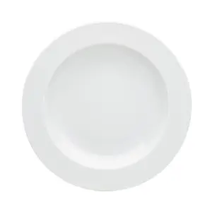 Teller tief 23cm Fahne          5382/23 Bonn weiss Bauscher