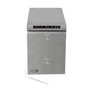 Heißhalte- und Niedrigtemperaturgargerät 6 x GN 1/1 mit Kerntemperatursteuerung Cookmax silver